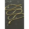 Silindir Zincir Çelik Kolye 55 cm