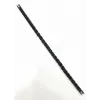 Siyah Çelik  Erkek Çelik Bileklik Boy 21.5 Cm / En 0.6 Mm  - Ebl0077