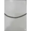Siyah Deri / Çelik  Erkek Deri Bileklik 20 Cm  - Ebl0037