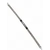 Siyah Deri / Çelik  Erkek Deri Bileklik 20 Cm  - Ebl0075