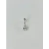 Su Damlası Detaylı Göbek Piercing - Pg0023