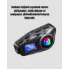 Su Geçirmez Bluetooth 5.3 Kask Kulaklığı 1000mah Bataryalı