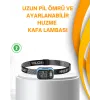 Su Geçirmez Led Kafa Lambası 53 Çalışma Modu Güç Ekranlı