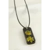 Sultanotu Dikdörtgen Epoksi Kolye