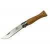 T0195 Bahçe Çakı 16 Cm - Ahşap Sap, Bilezikli, Kılıflı