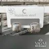 Taşsız Rodyum Kaplama Küpe - Kp00152