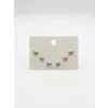Tatlı Minik Fiyonklar Altılı Küpe - Kp00667