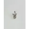 Tavşan Detaylı Göbek Piercing - Pg0114