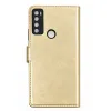 Tcl 20 Se Trend S Plus Kapaklı Kılıf - Gold