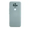 Tecno Camon 16 Kılıf Nano İçi Kadife Silikon - Buz Mavisi