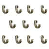 Tekli Bijuteri, Dekor Askısı - Nikel, 100 Adet, 10x18x22 Mm