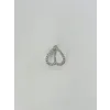 Ters Kalp Detaylı Göbek Piercing - Pg0143