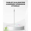 Type-c Şarjlı Dokunmatik Kalem – İpad, İphone Ve Android Uyumlu, Sessiz Çalışan