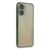 Vivo Y16 Kılıf Razer Lensli Silikon - Yeşil