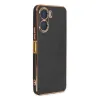 Vivo Y16 Kılıf Volet Silikon - Siyah