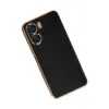 Vivo Y16 Kılıf Volet Silikon - Siyah