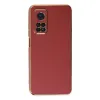 Xiaomi Mi 10t Kılıf Volet Silikon - Kırmızı
