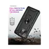 Xiaomi Mi 11 Lite Kılıf Sofya Yüzüklü Silikon Kapak - Siyah