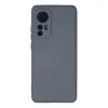 Xiaomi Mi 12 Kılıf Nano İçi Kadife Silikon - Gri