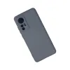 Xiaomi Mi 12 Kılıf Nano İçi Kadife Silikon - Gri