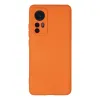 Xiaomi Mi 12 Kılıf Nano İçi Kadife Silikon - Turuncu