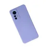 Xiaomi Mi 12 Lite Kılıf Nano İçi Kadife Silikon - Lila