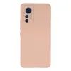 Xiaomi Mi 12 Lite Kılıf Nano İçi Kadife Silikon - Pudra