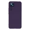 Xiaomi Mi 12t Pro Kılıf Nano İçi Kadife Silikon - Mor