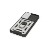 Xiaomi Mi 12t Pro Kılıf Pars Lens Yüzüklü Silikon - Gümüş