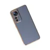 Xiaomi Mi 12t Pro Kılıf Volet Silikon - Mavi