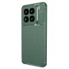 Xiaomi Mi 15 Pro Kılıf Auto Focus Karbon Kapak - Koyu Yeşil