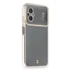 Xiaomi Poco M5 Kılıf Liva Lens Silikon - Beyaz