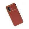 Xiaomi Poco M5 Kılıf Volet Silikon - Kırmızı