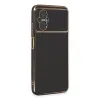 Xiaomi Poco M5 Kılıf Volet Silikon - Siyah