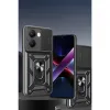 Xiaomi Poco X7 Pro Kılıf Pars Lens Yüzüklü Silikon - Kırmızı