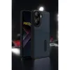 Xiaomi Poco X7 Pro Kılıf Sara Kartvizitli Deri Kılıf - Siyah