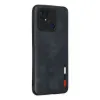 Xiaomi Redmi 10c Kılıf Loop Deri Silikon - Lacivert