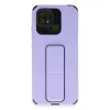 Xiaomi Redmi 10c Kılıf Mega Standlı Silikon - Lila