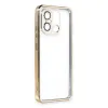 Xiaomi Redmi 12c Kılıf Razer Lensli Silikon - Gold