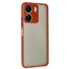 Xiaomi Redmi 13c Kılıf Montreal Silikon Kapak - Kırmızı