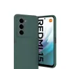 Xiaomi Redmi 15 4g Auto Focus Karbon Kapak - Koyu Yeşil