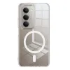 Xiaomi Redmi 15 4g Combo Sert Şeffaf Magsafe Kapak - Şeffaf