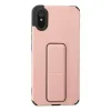 Xiaomi Redmi 9a Kılıf Mega Standlı Silikon - Pudra