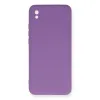 Xiaomi Redmi 9a Kılıf Nano İçi Kadife Silikon - Mor