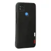 Xiaomi Redmi 9c Kılıf Loop Deri Silikon - Siyah