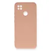 Xiaomi Redmi 9c Kılıf Nano İçi Kadife Silikon - Pudra