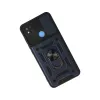 Xiaomi Redmi 9c Kılıf Pars Lens Yüzüklü Silikon - Lacivert
