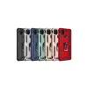 Xiaomi Redmi 9c Kılıf Sofya Yüzüklü Silikon Kapak - Gold