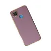 Xiaomi Redmi 9c Kılıf Volet Silikon - Mor