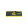 Xiaomi Redmi K40 Kılıf Montreal Yüzüklü Silikon Kapak - Sarı